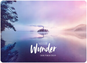 Postkarte Big Blessing: Voller Wunder (XL Format)