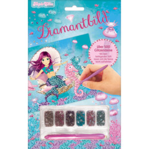 Diamantbild: Meerjungfrau