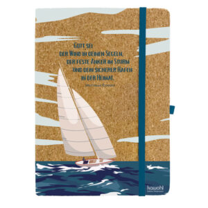 Notizbuch: Gott sei der Wind in deinen Segeln