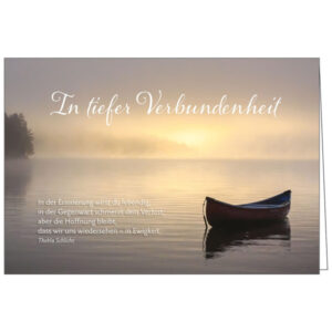 Faltkarte: In tiefer Verbundenheit