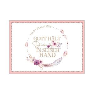 Postkarte: In seiner Hand