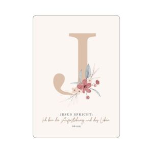 Postkarte: Ich bin die Auferstehung