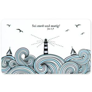 Frühstücksbrettchen: Sei stark