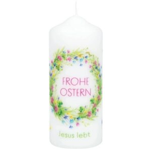 Kerze: Frohe Ostern