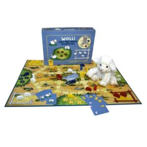 Brettspiel: Wolli, das verlorene Schäfchen