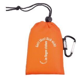 Regenponcho (orange)