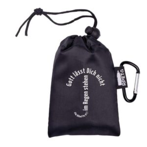 Regenponcho (schwarz)