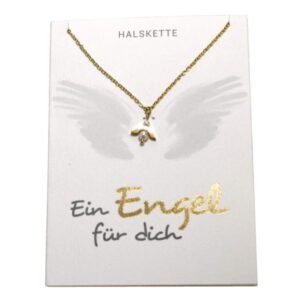 Halskette: Ein Engel für dich (gold)