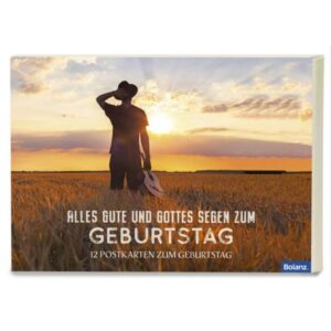 Postkartenbox: Alles Gute und Gottes Segen zum Geburtstag