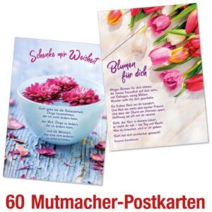 Paket: Mutmacher-Postkarten (60 Ex.)