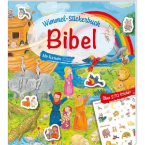 Melissa Schirmer, Sophie Schmid - Wimmel-Stickerbuch Bibel