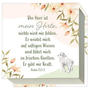 Notizblock: Der Herr ist mein Hirte