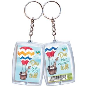 Schlüsselanhänger: Du bist einfach toll