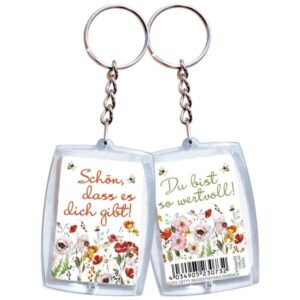 Schlüsselanhänger: Schön, dass es dich gibt