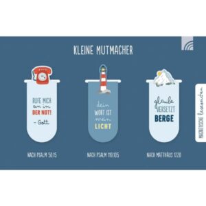 Magnetlesezeichen: Kleine Mutmacher (3er-Set)