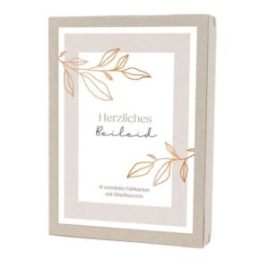 Kartenbox: Herzliches Beileid