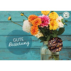 Teekarte: Gute Besserung