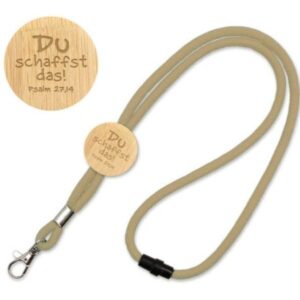 Halsumhänger: Du schaffst das!