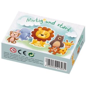 Mini-Puzzle: Mutig und stark