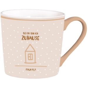 Tasse: Bei dir bin ich Zuhause