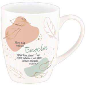 Tasse: Gott hat seinen Engeln befohlen (Gold-Edition)