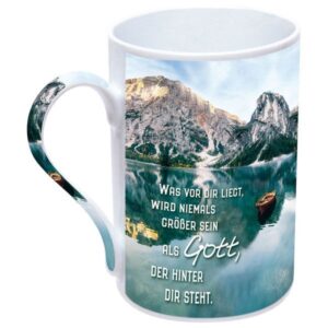 Fototasse: Was vor dir liegt