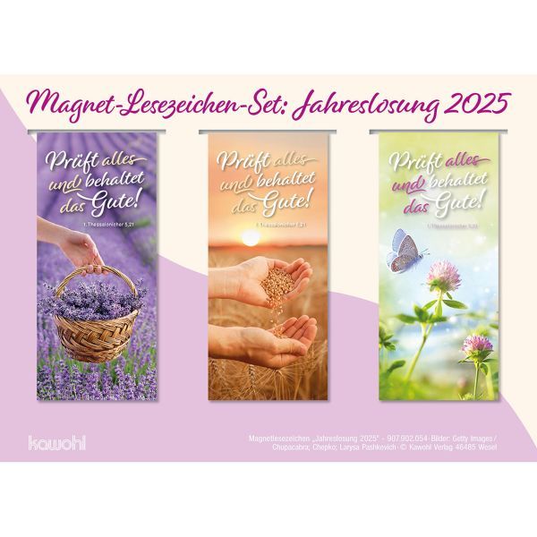 Jahreslosung 2025 Prüft alles und behaltet