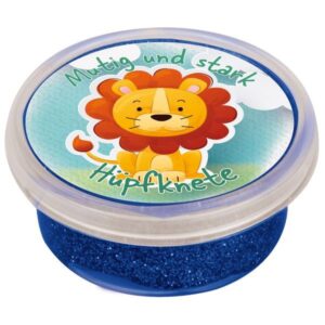 Springknete: Mutig und stark (Löwe - mit Glitzer)
