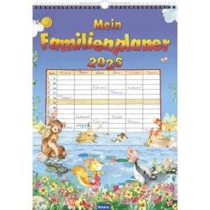 Wandplaner: Mein Familienplaner 2025