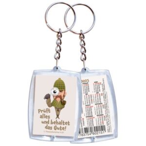 Schlüsselanhänger: Jahreslosung 2025 - Sherlock Holmes