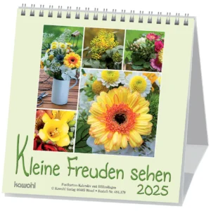 Postkarten-Kalender: Kleine Freuden sehen 2025
