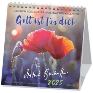 Postkartenkalender: Gott ist für dich 2025
