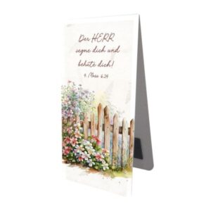Magnetlesezeichen: Der Herr segne dich (Garten)