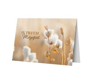 Faltkarte: In tiefem Mitgefühl