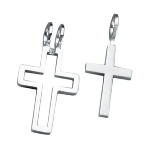 Anhänger Edelstahlkreuz (2-teilig ohne Kette)