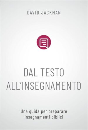 David Jackman - Dal testo all’insegnamento