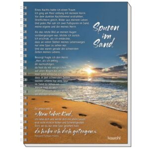 Memo Block A5: Margaret Fishback Powers - Spuren im Sand