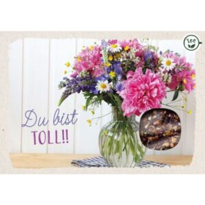 Teekarte: Du bist toll!!