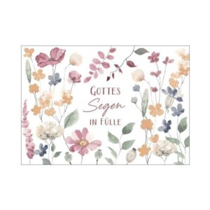 Postkarte: Gottes Segen