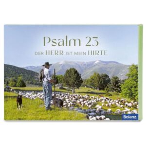 Postkartenbox: Psalm 23