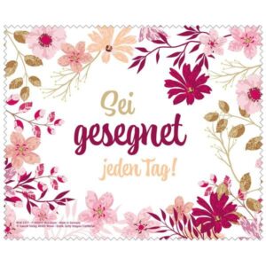 Mikrofasertuch: Sei gesegnet jeden Tag!