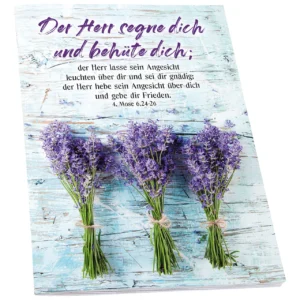 Notizheft: Der Herr segne dich und behüte dich