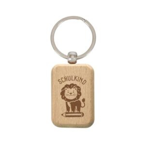 Schlüsselanhänger: Schulkind/Löwe