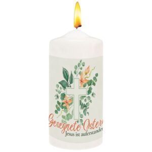 Kerze: Gesegnete Ostern