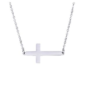 Halskette mit Anhänger Kreuz