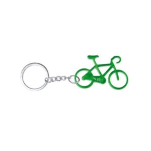 Schlüsselanhänger: Fahrrad (grün)