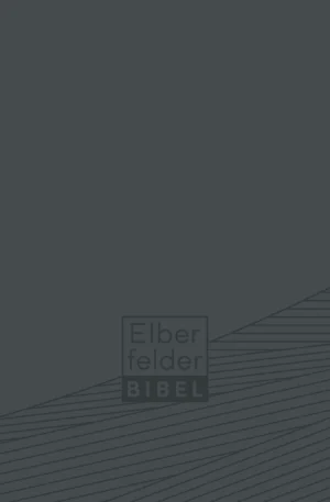 Elberfelder Bibel - Taschenausgabe, Kunstleder grau