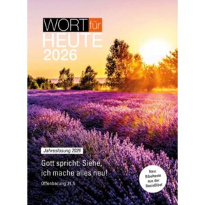 Großdruck-Buchkalender: Wort für heute 2026