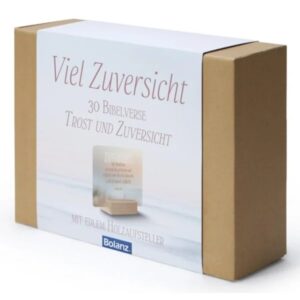 Minikarten-Box: Viel Zuversicht (30 Bibelverse)