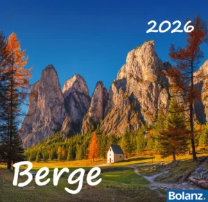 Tischkalender: Berge 2026